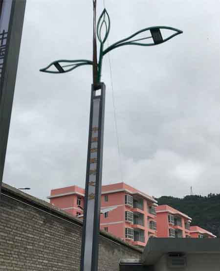 LED路燈安裝現(xiàn)場(chǎng)